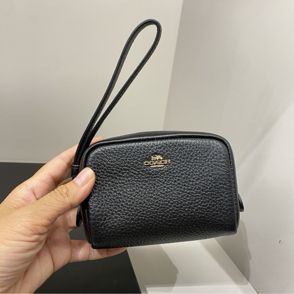 Coach Signature and Leather Wristlets - Picture 2 of 3